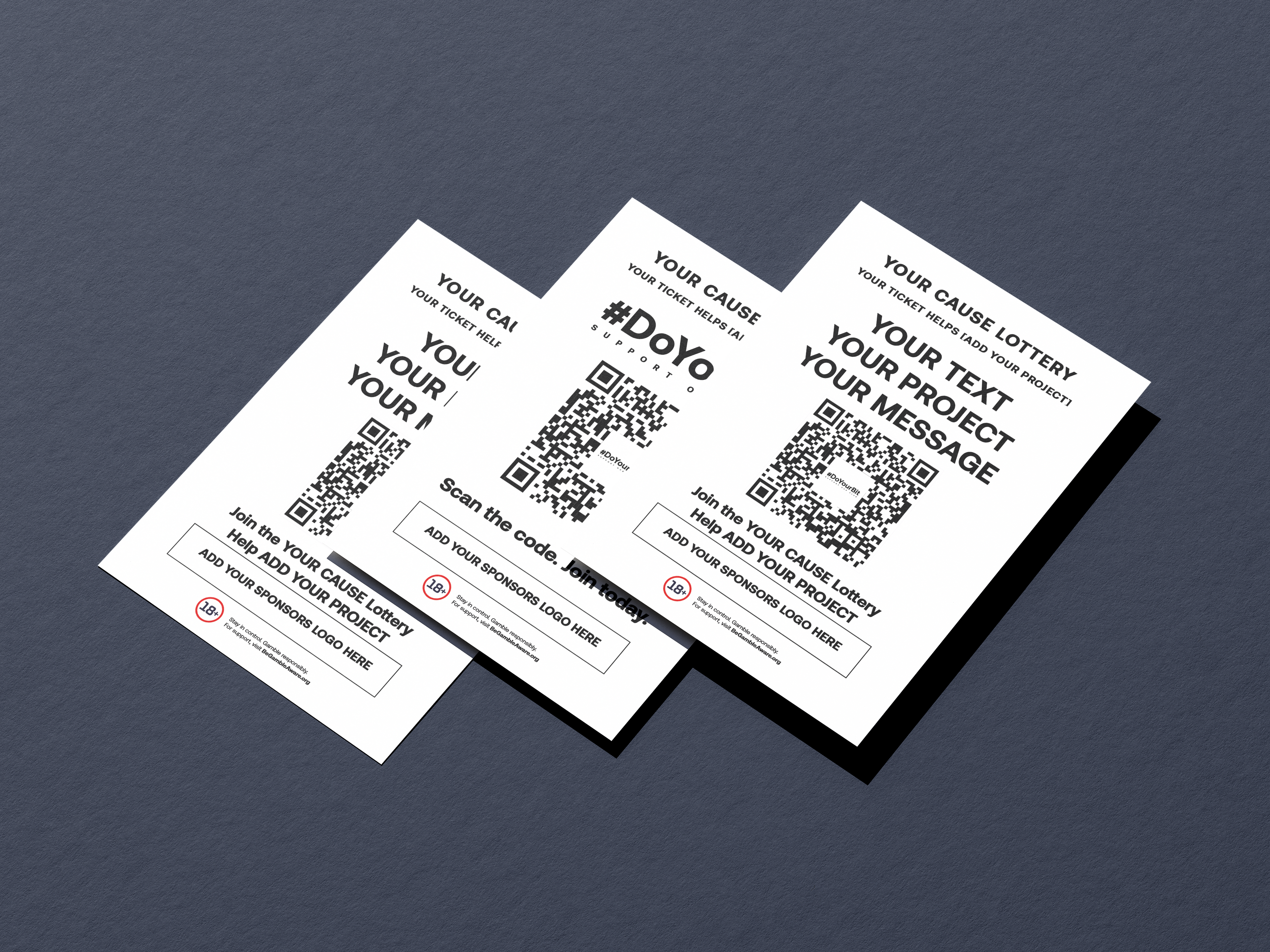 A4 posters - Double Sided