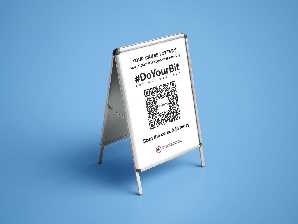 A1 Fundraising Poster